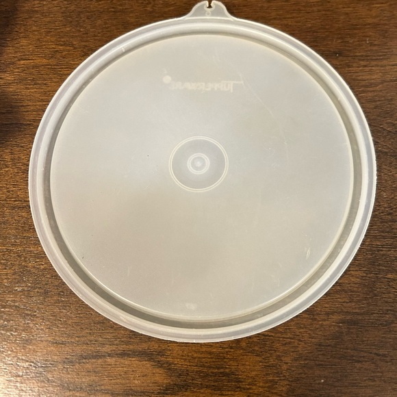 Tupperware Clear / Frosted Replacement Lid C 227-23 Good Condition - Picture 2 of 5